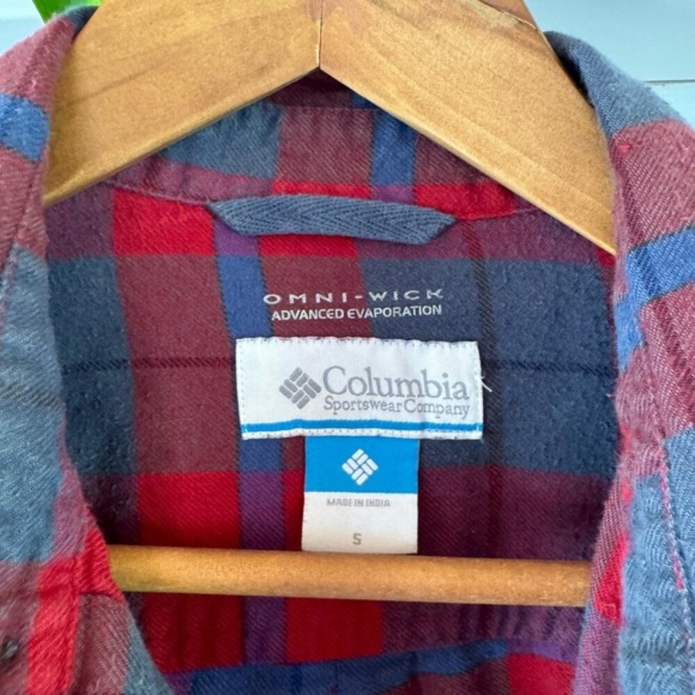 Columbia plaid flannel